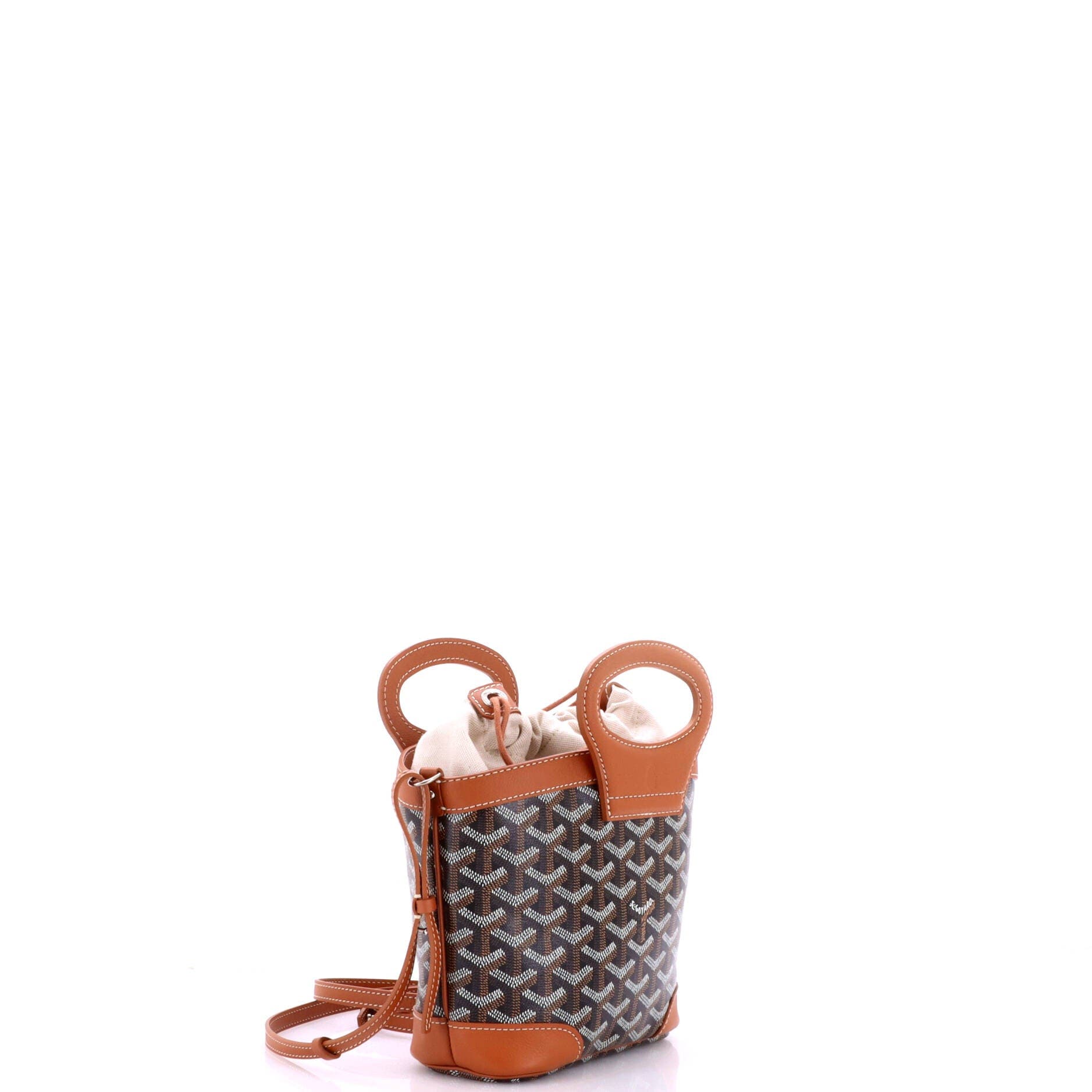 Beluga Bag Coated Canvas Mini, Alternate, color, Brown