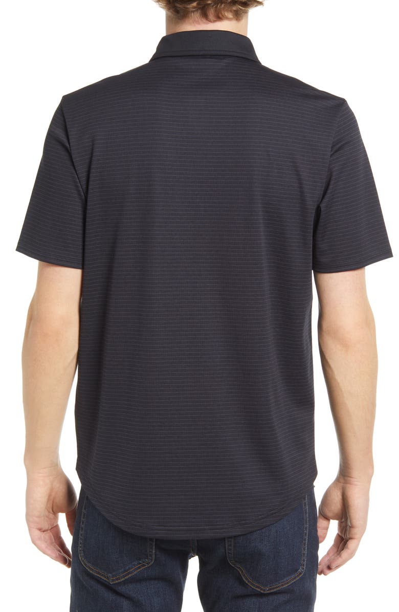 TravisMathew A Class Stripe Pima Cotton Blend Polo, Alternate, color,
