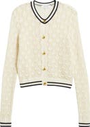 FRAME The Rookie Open Stitch Cardigan