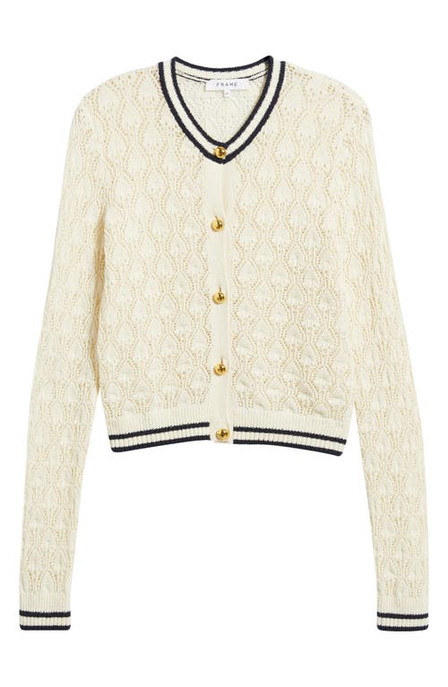 Frame The Rookie Open Stitch Cardigan