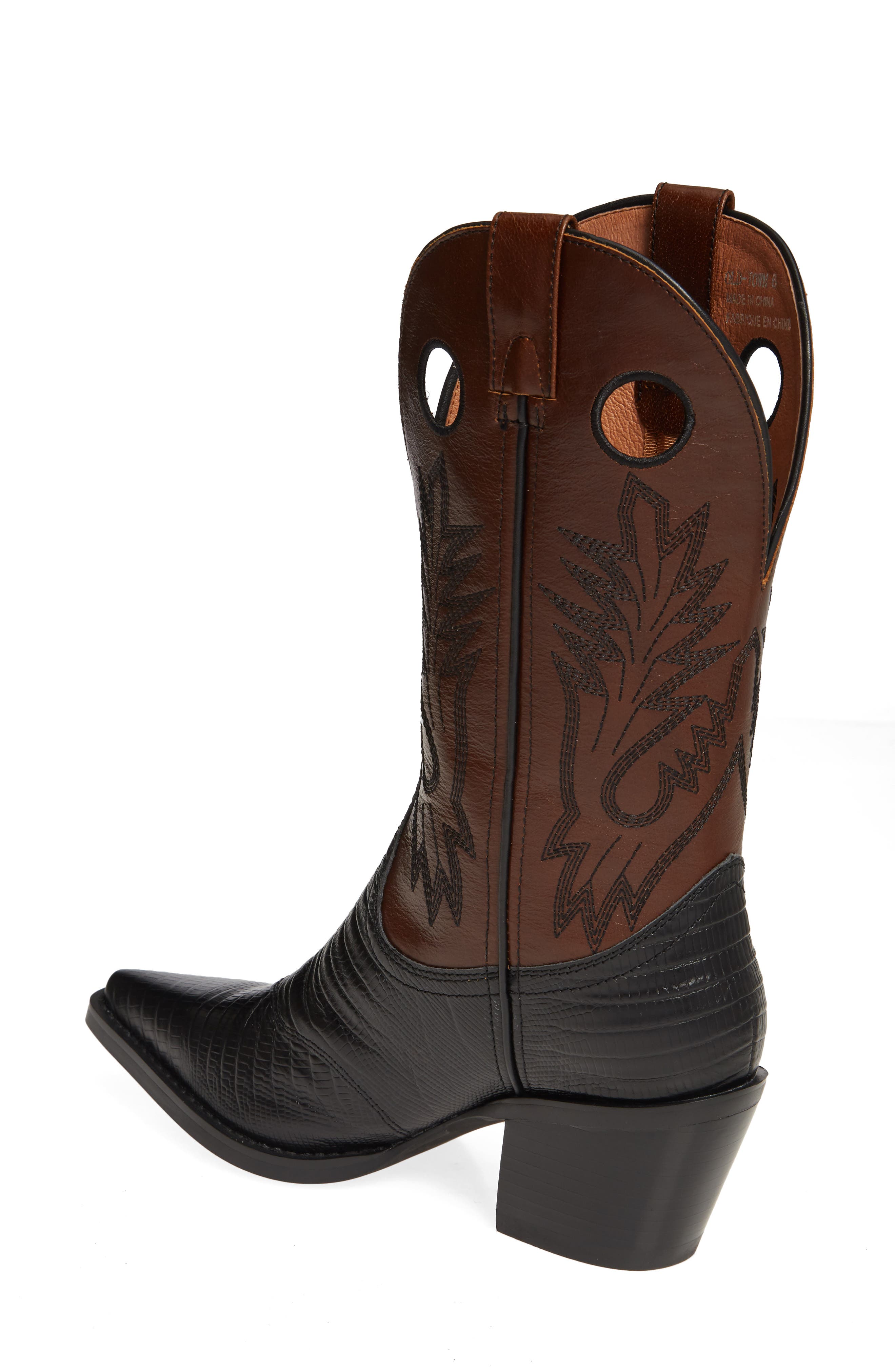 Jeffrey Campbell Old Town Western Boot, Alternate, color, 