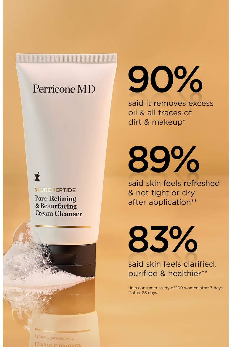 Neuropeptide Pore-Refining & Resurfacing Cream Cleanser, Alternate, color, NO COLOR