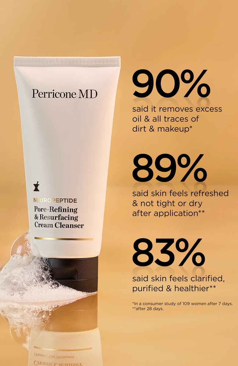 Perricone MD Neuropeptide Pore-Refining & Resurfacing Cream Cleanser, Alternate, color, 