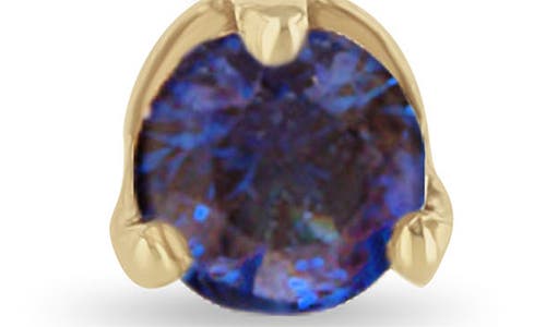 Zoë Chicco 14k Gold Stone Stud Earrings In Gold