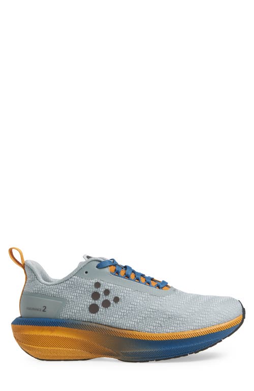 Craft Endurance 2 Running Shoe In Platnum-sour
