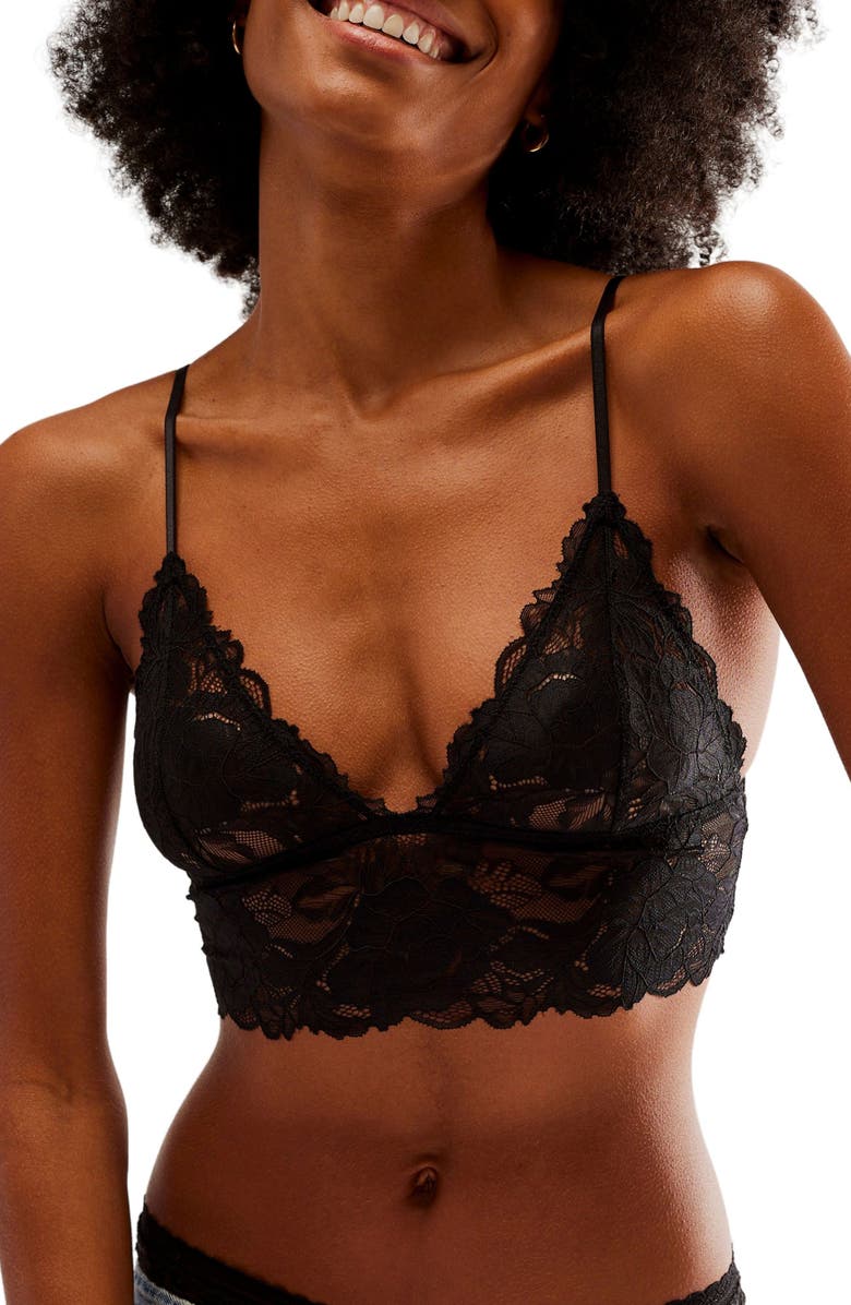 Free People Intimately FP Everyday Lace Longline Bralette, Main, color, 