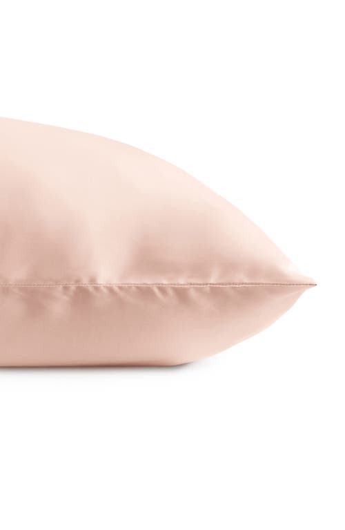 Homespun Mulberry Silk Pillowcase In Pink