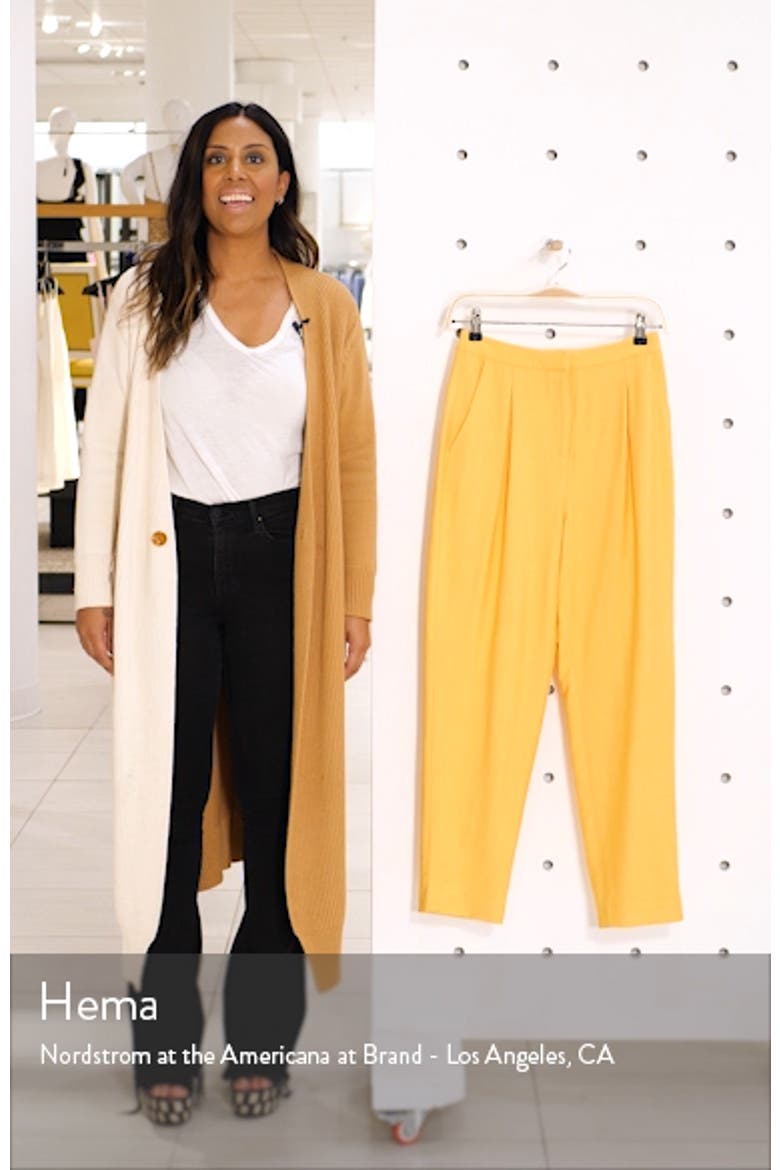 Pleated Ankle Pants (Nordstrom Exclusive) video