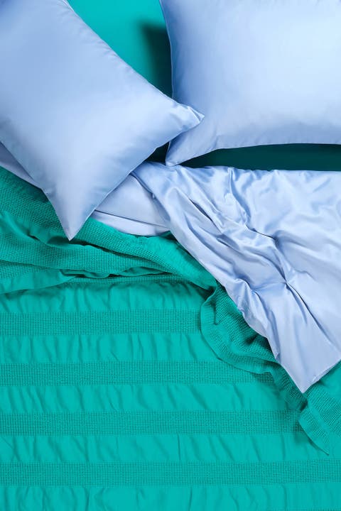 Braga Waffle King Size 100% Cotton Pique 94X87 In