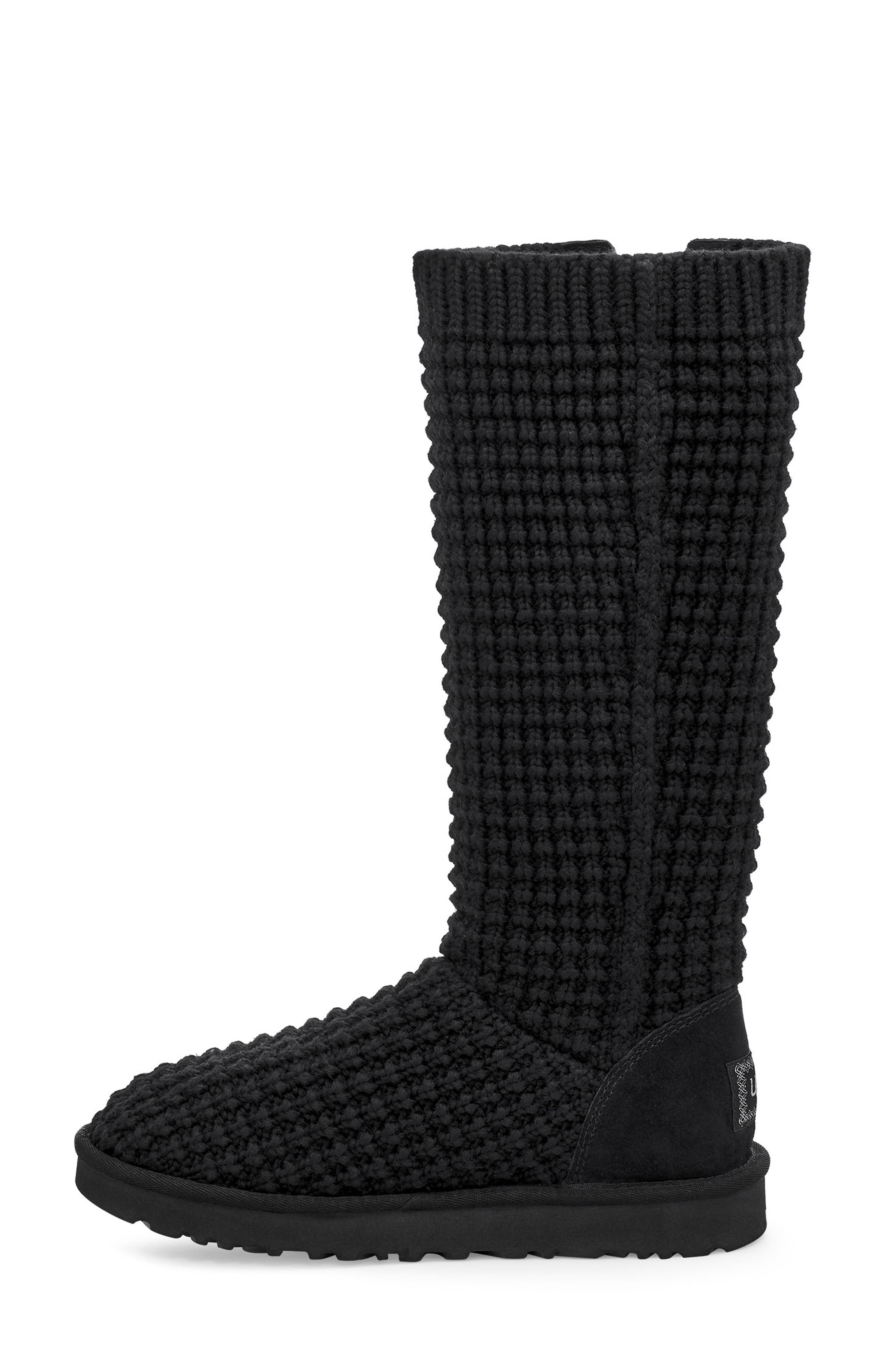 UGG<sup>®</sup> Solene Knit Tall Boot, Alternate, color, 