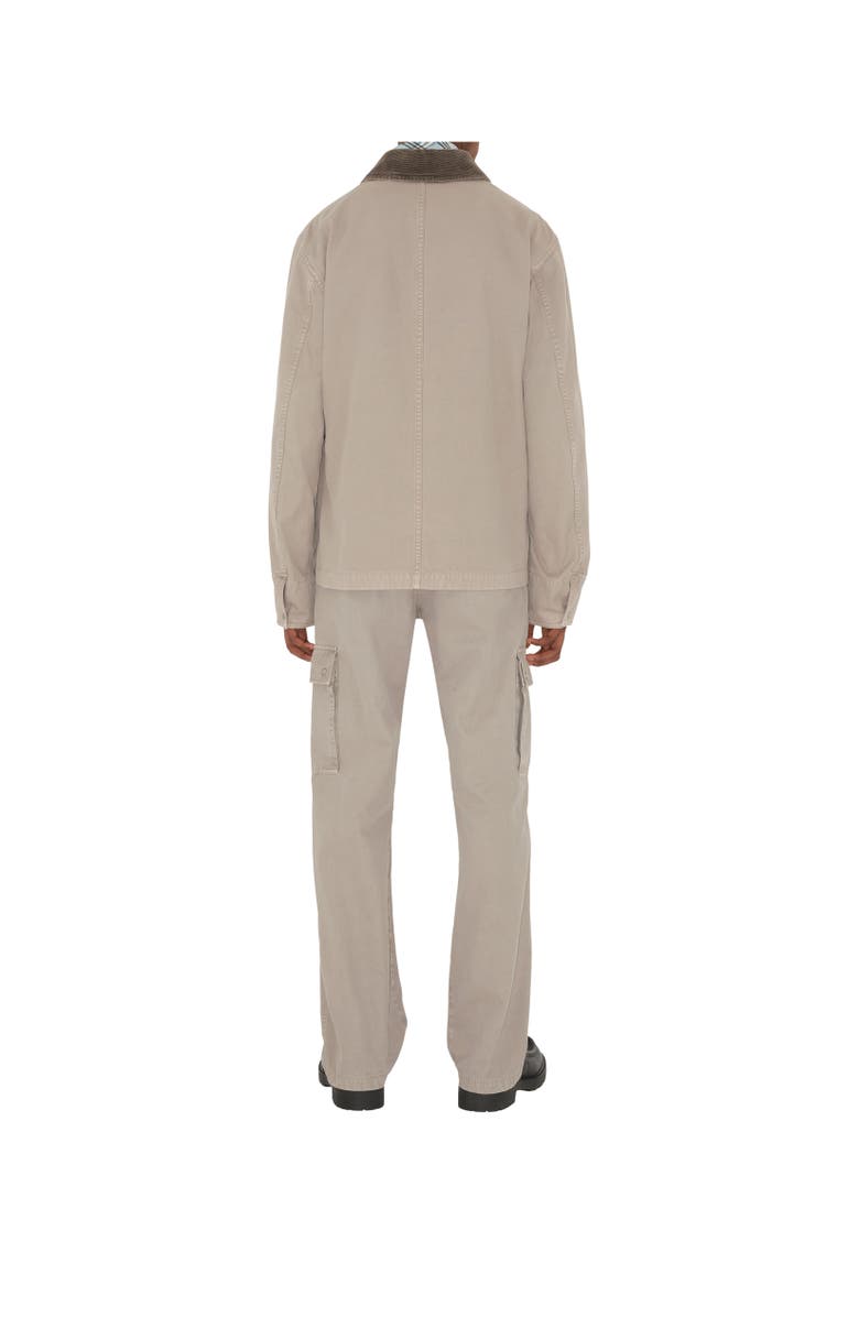 Burberry Gabardine Cargo Trousers, Alternate, color, 
