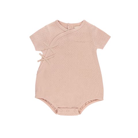 Organic Cotton Amore Pointelle Collection - Romper