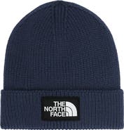 The North Face Logo Box Cuffed Beanie
