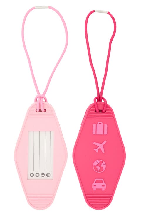 Hotel Key Luggage Tags Set