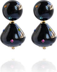 Saulė Label Nina Jet Earrings