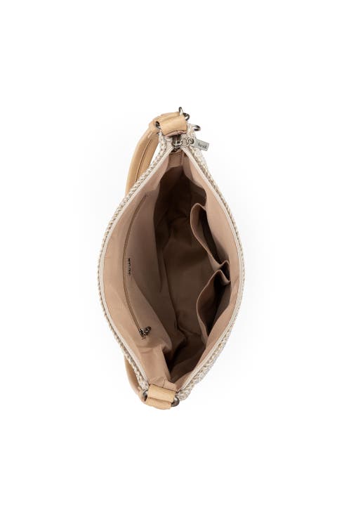 The Sak Sequoia Hobo Bag In Sand Stripe