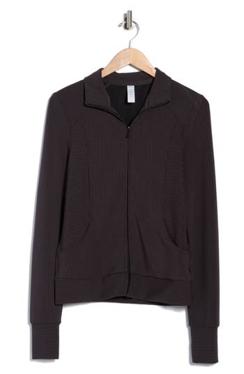 Marika Paige Zip Jacket In Brown