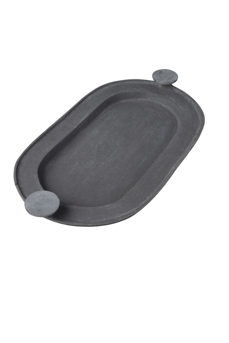 Petra Tray, Main, color, Zinc