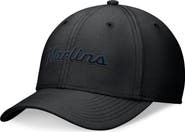 Nike Men's Nike Black Miami Marlins Evergreen Performance Flex Hat