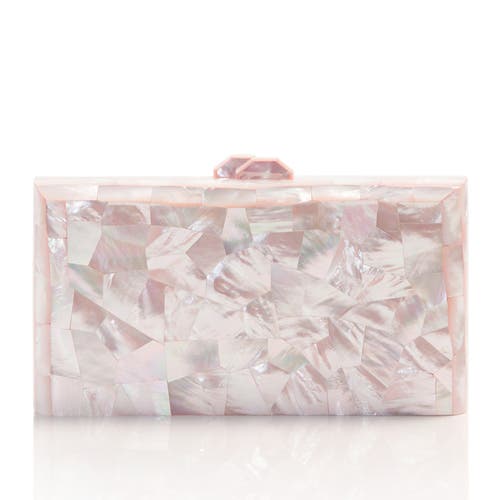 Freya Rose Aphrodite Pink Mother Of Pearl Bag In Aphrodite Pink