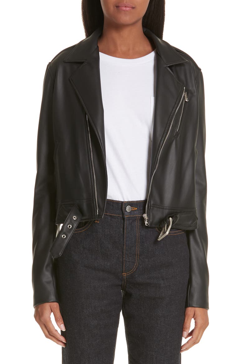 x Paramount Grease Faux Leather Biker Jacket (Nordstrom Exclusive), Main, color, DANNY BLACK