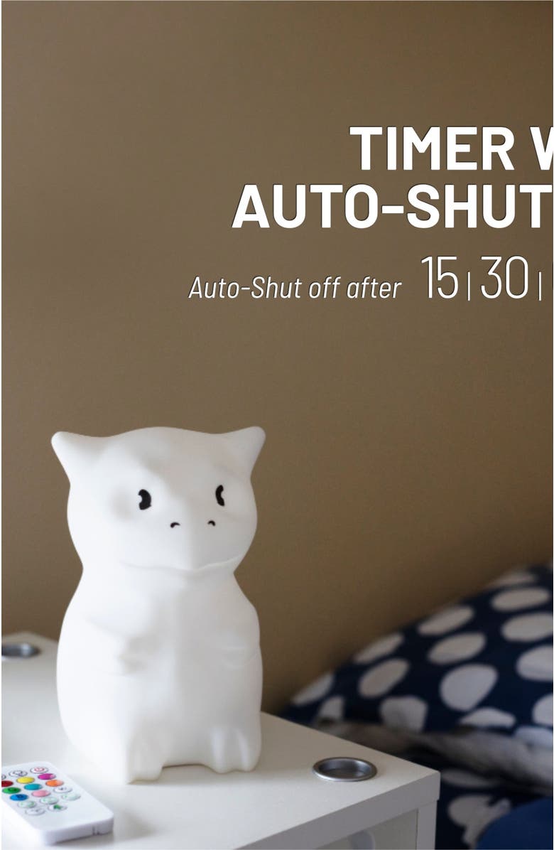 Lumieworld LumiPets<sup>®</sup> Dragon Children's Nursery Touch Night Light, Alternate, color,