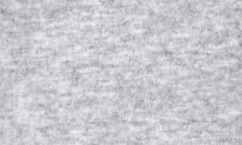 Gibsonlook Ruffle Mock Neck Puff Sleeve Sweater In Heather Grey