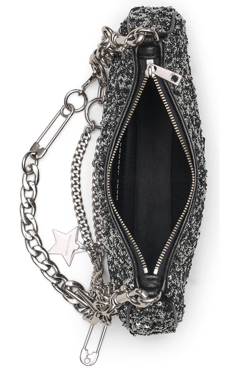 Marc Jacobs THE SHOULDER BAG, Alternate, color, Silver