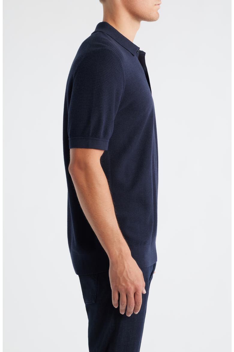 Iannotti Cotton Blend Polo, Alternate, color, DARK BLUE