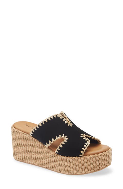 Jaxx Platform Wedge Sandal (Women)