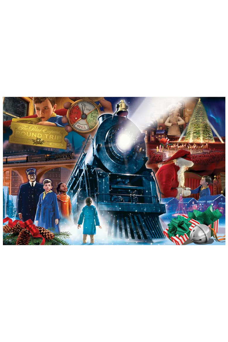 The Polar Express 48 Piece Floor Puzzle, Alternate, color, Multicolor