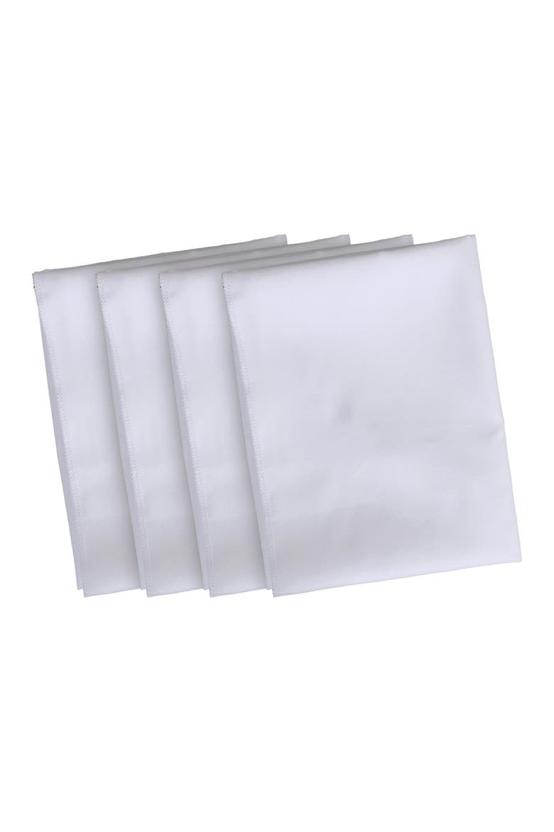 Standard Cot Sheet - Preschool - White - Set of 4, Alternate, color, White