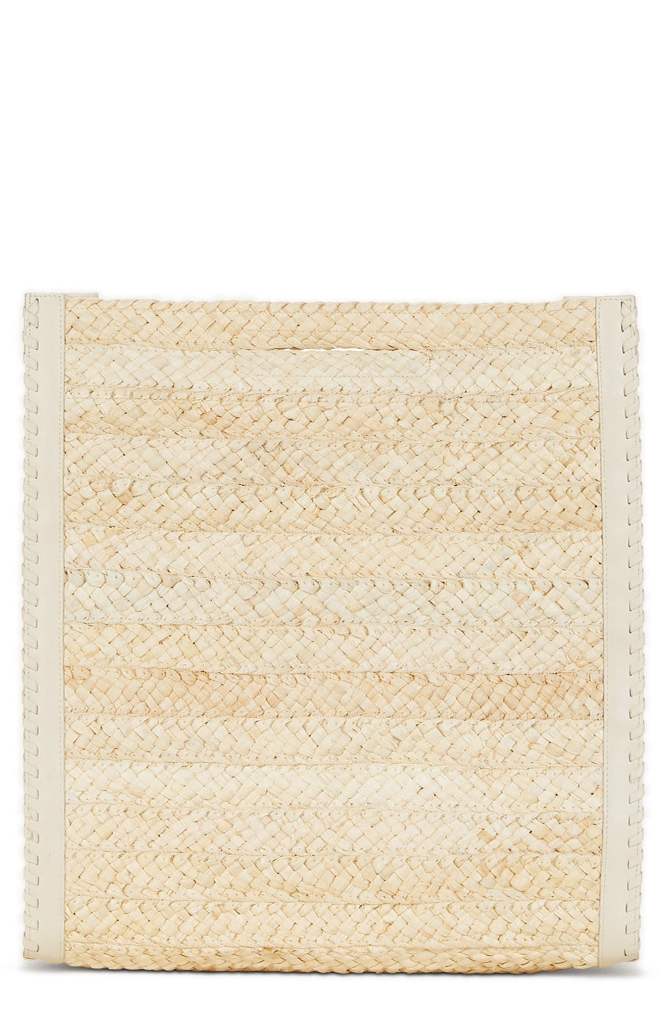 Cult Gaia Remi Woven Raffia Tote Bag
