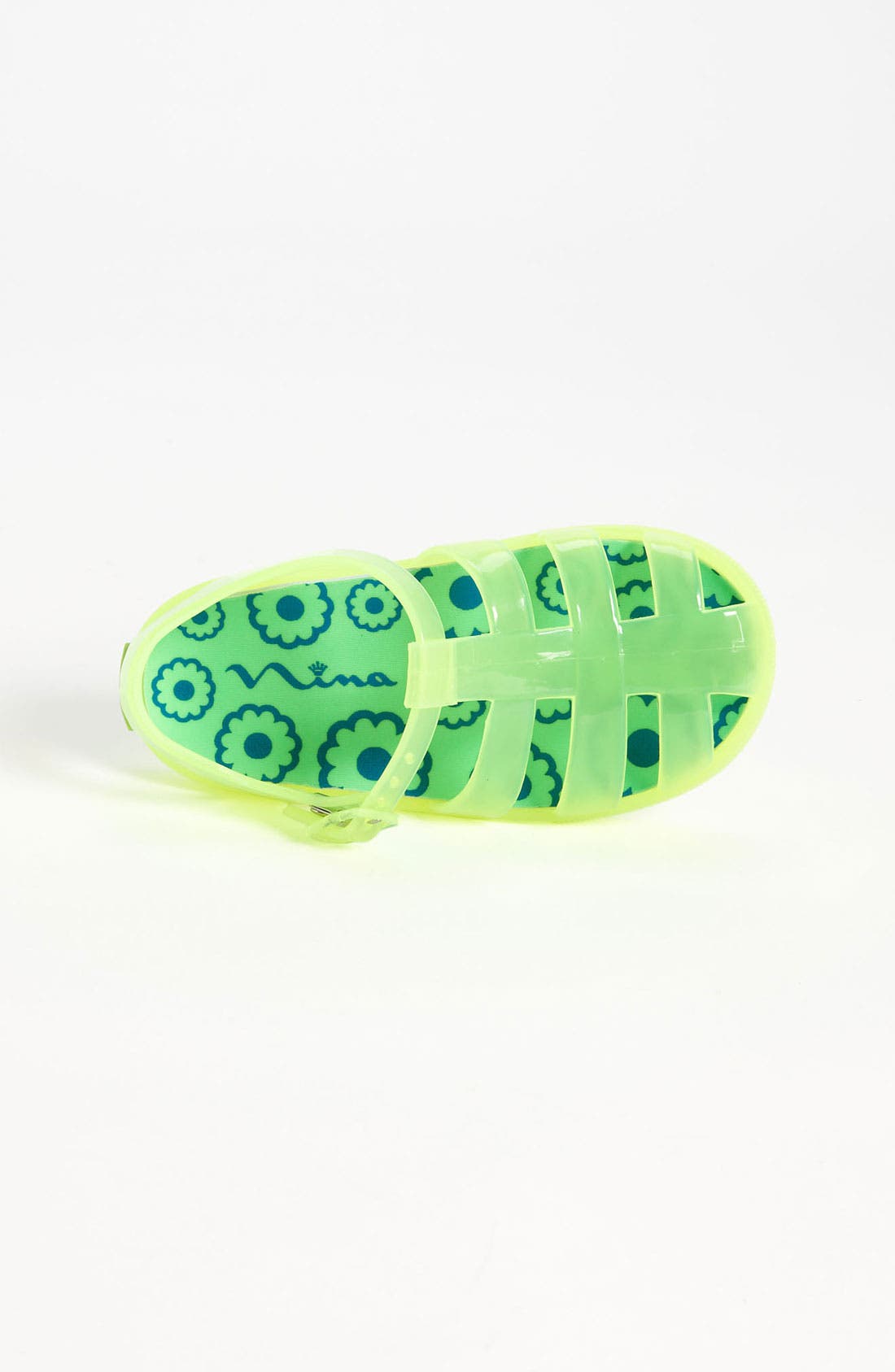 Nina 'Palisades' Neon Fisherman Jelly Sandal, Alternate, color, 