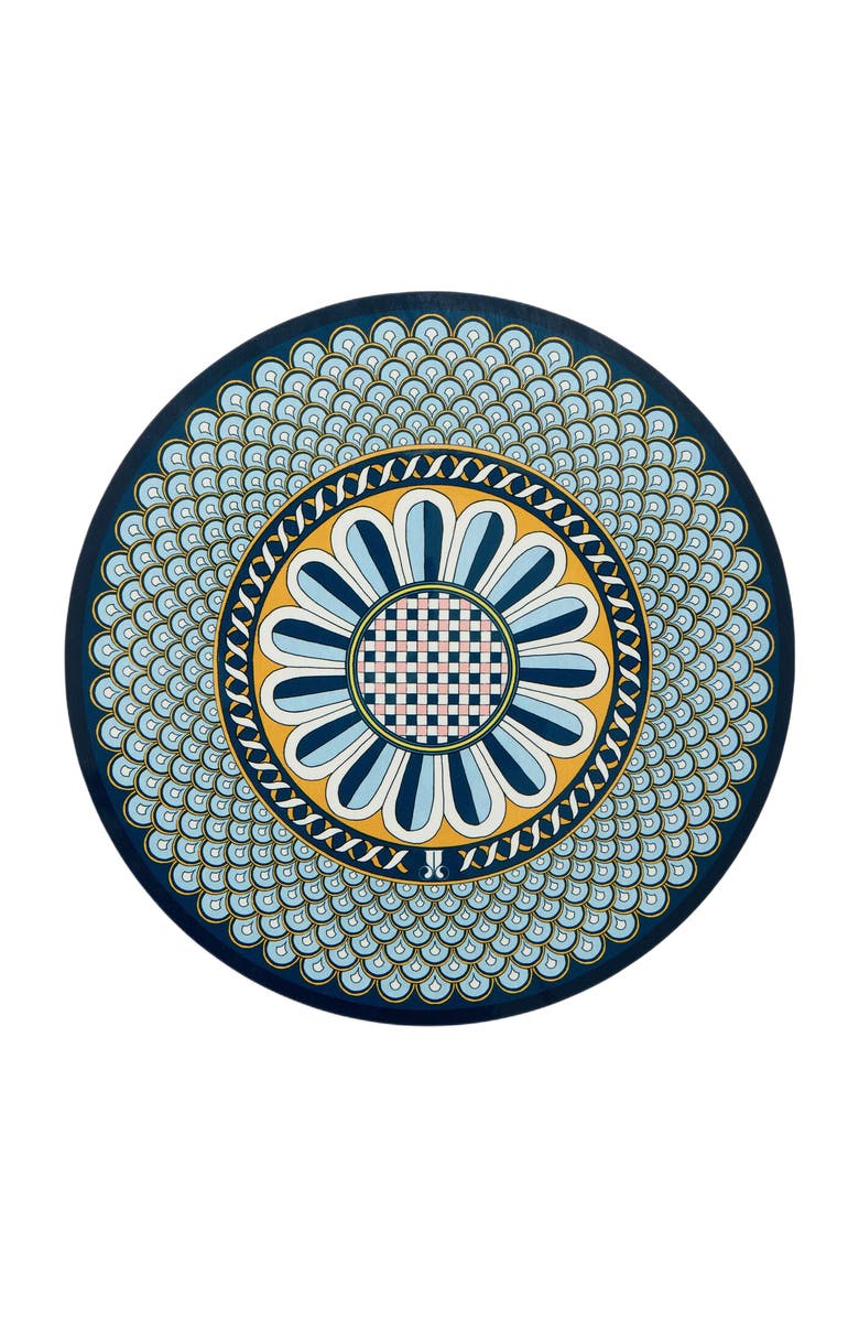 La DoubleJ Disk Placemats Set Of 2 Napoli, Alternate, color, Napoli Midnight Blue
