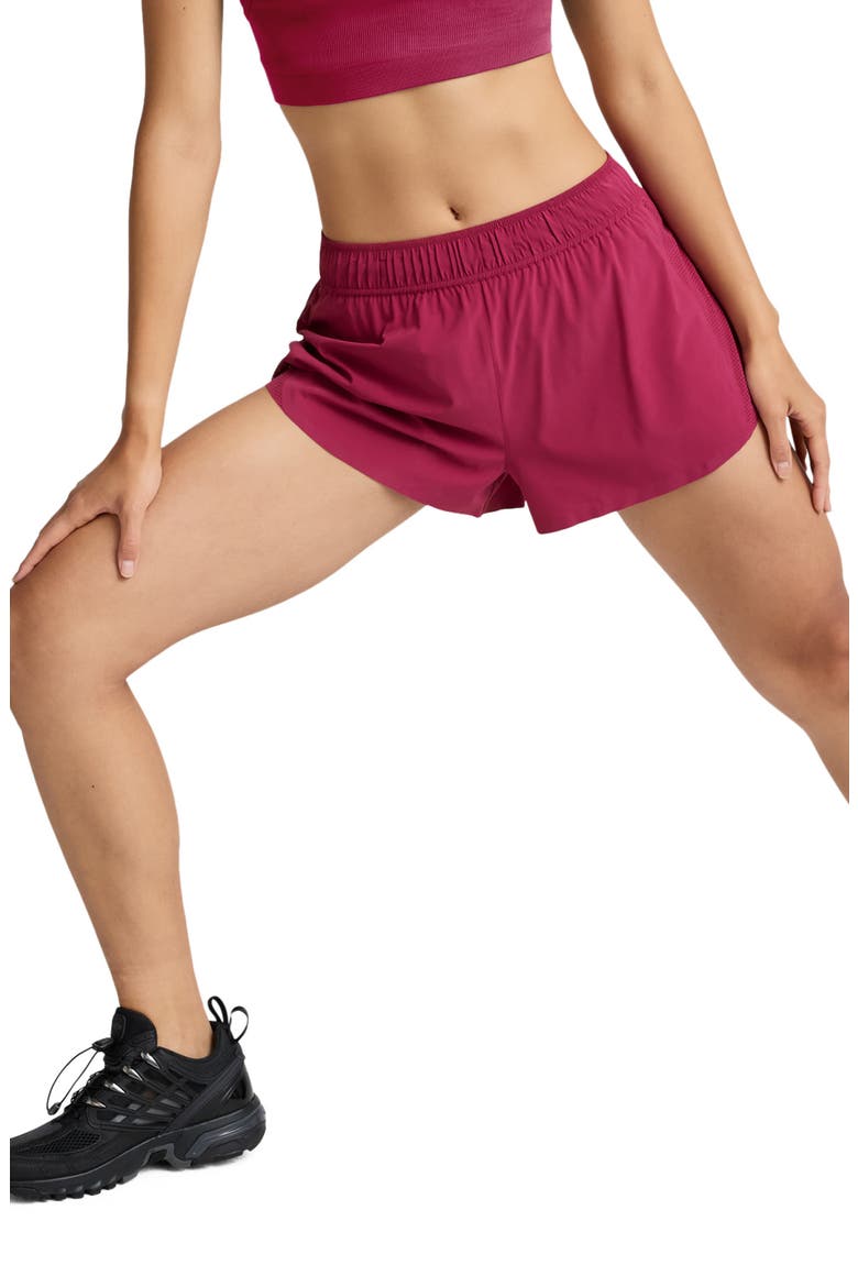 Solemate Run Shorts, Main, color, SANGRIA