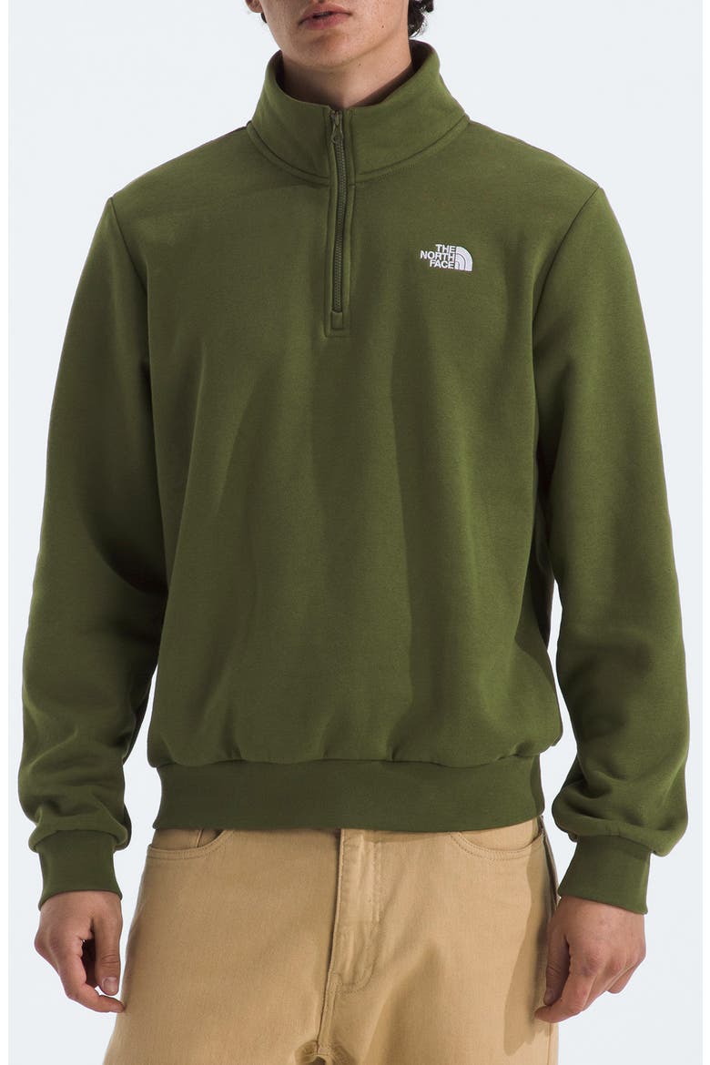 Evolution Quarter Zip, Main, color, WOODLAND GREEN