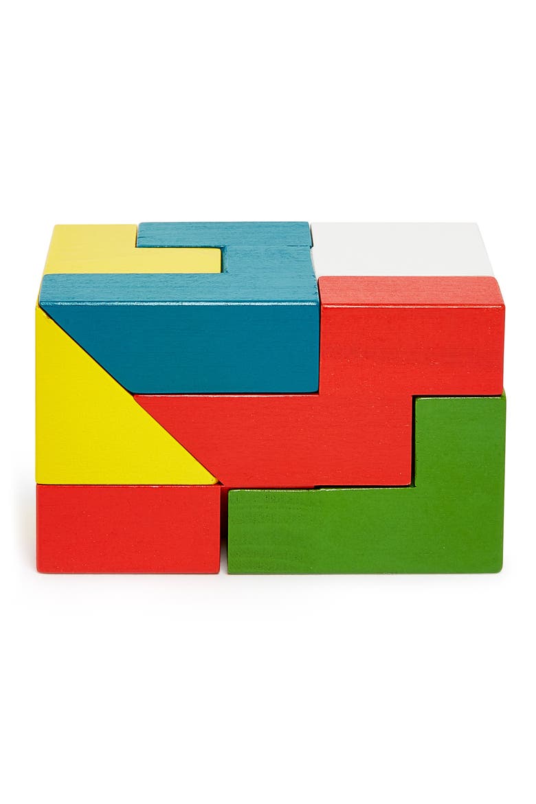 Design Store Ito 5-Piece Wood Puzzle, Alternate, color, MULTI