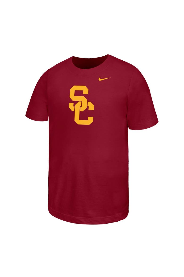 Youth Nike Cardinal USC Trojans Logo T-Shirt, Alternate, color, Cardinal