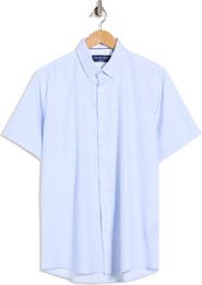 DYLAN PARK Slim Fit Perfect Stretch Long Sleeve Button Down Shirt