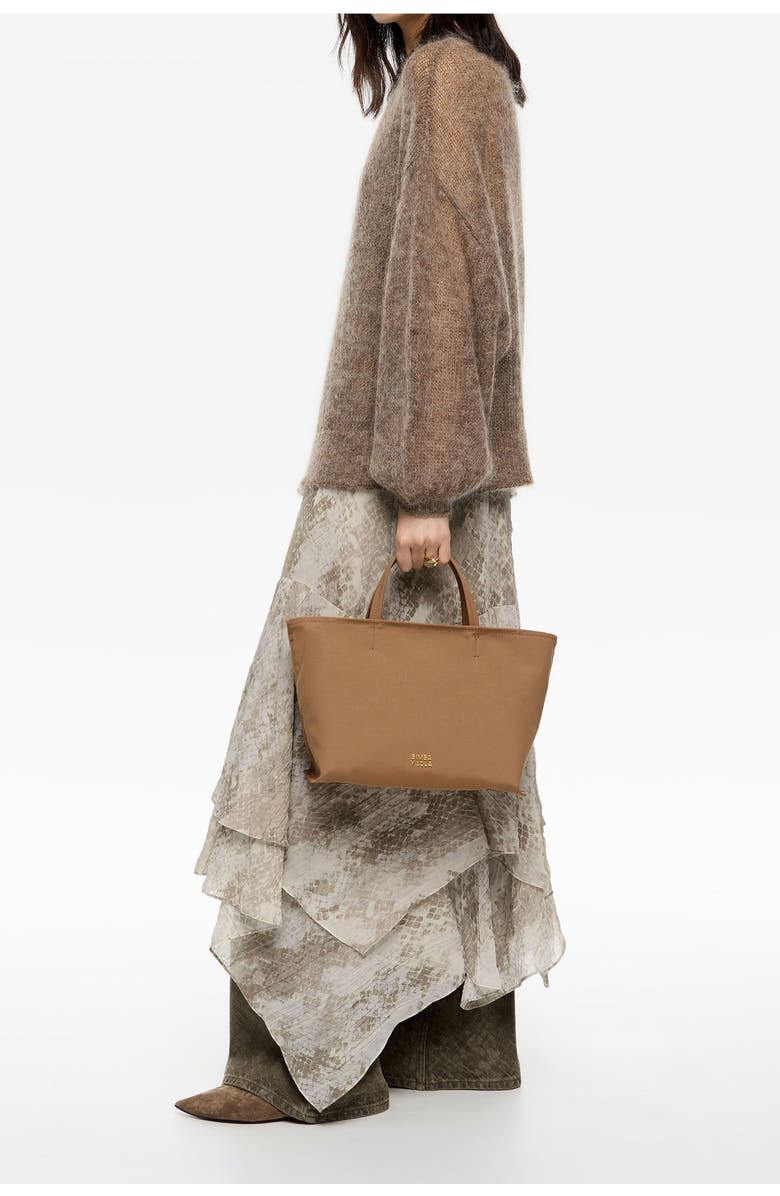 Bimba y Lola Small Nylon Chihuahua Shopper Bag, Alternate, color, Cinnamon