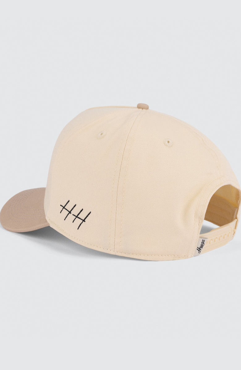 Huega House Athletic Association Hat, Alternate, color, Khaki & Natural