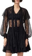 AllSaints Athena Lace Button-Up Shirt
