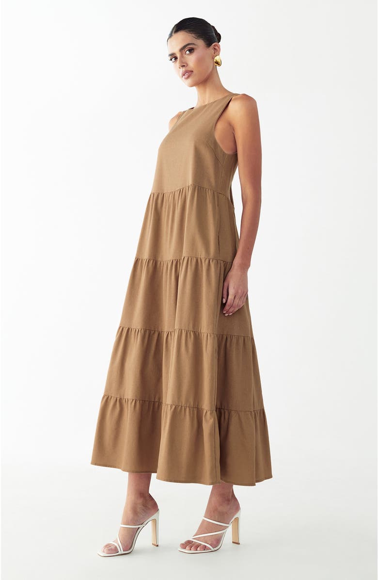 ST MRLO Byron Dress, Alternate, color, Cacao
