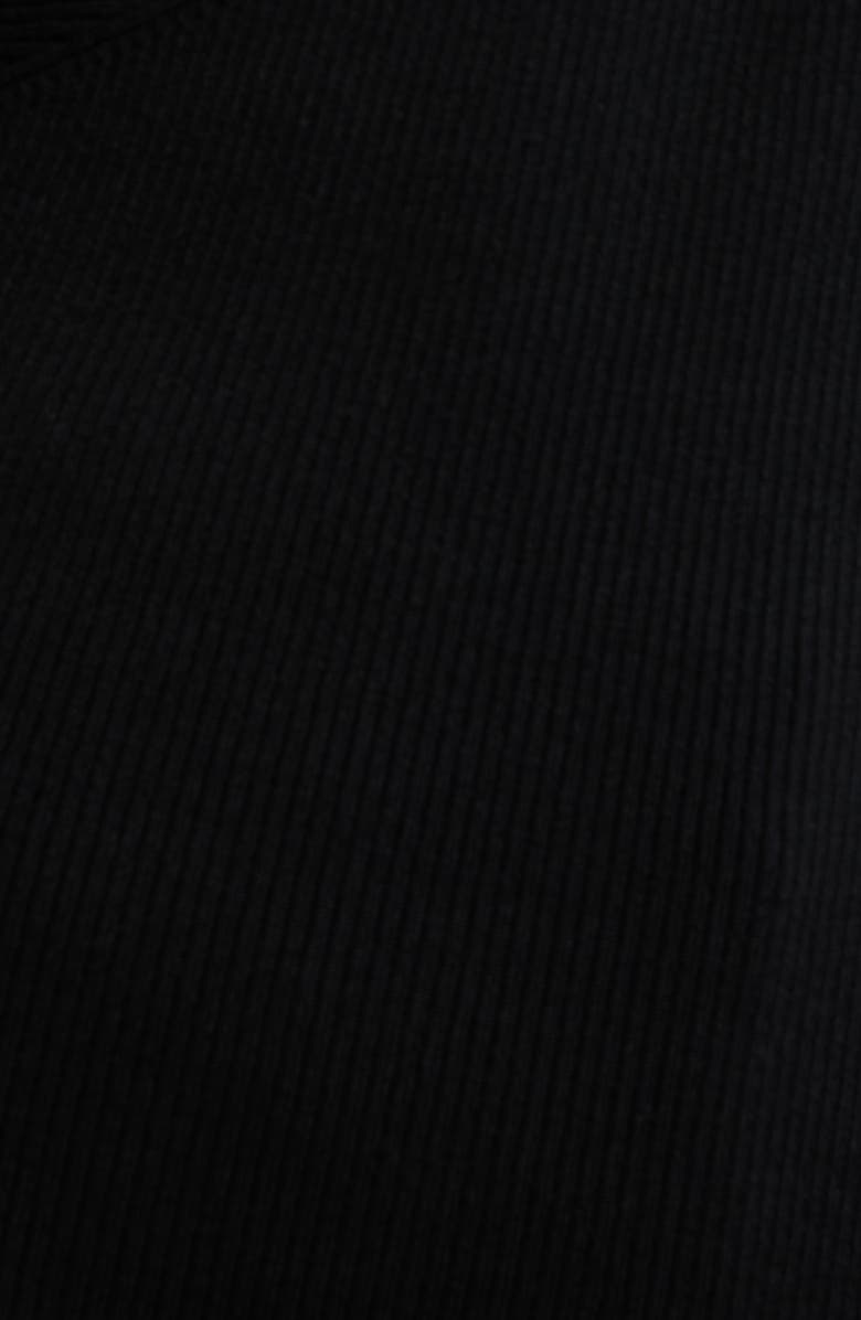 Nordstrom Sleeveless Twist Front Sweater, Alternate, color, Black