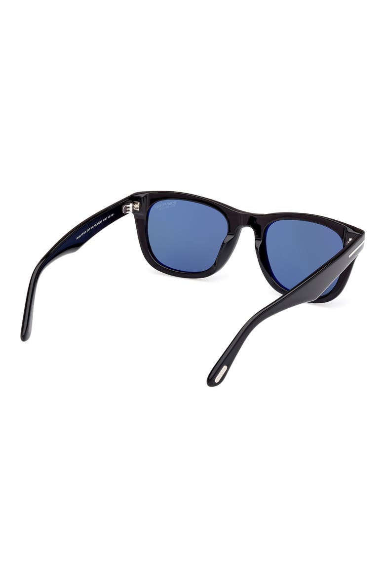 Kendel 54mm Square Sunglasses, Alternate, color, BLACK ECO / T LOGO