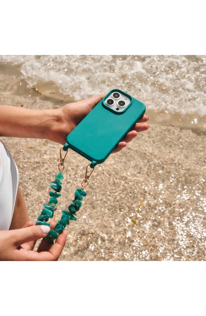 Cordée Cases Turquoise Tide Phone Wristlet, Alternate, color, Turquoise