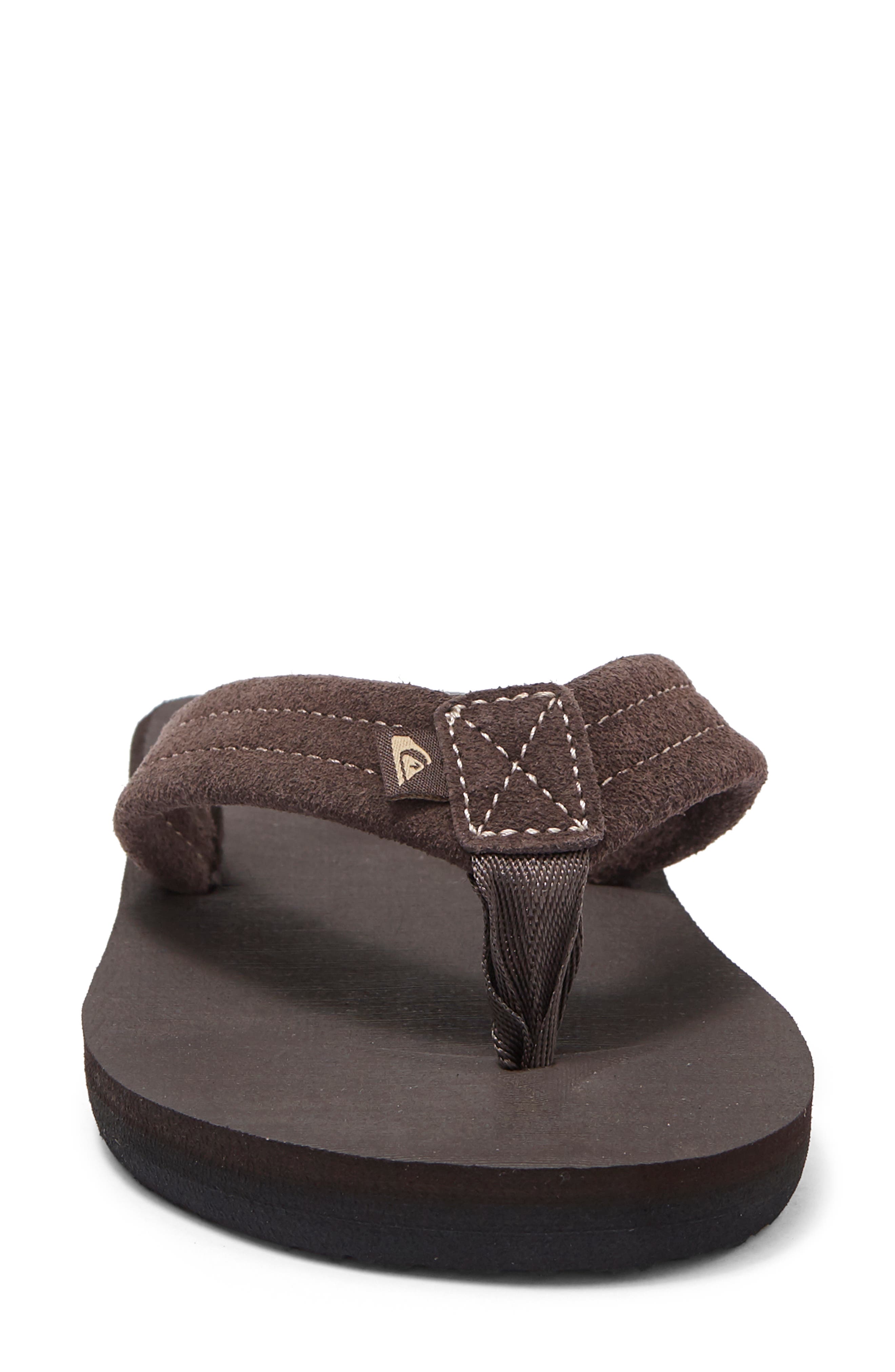 Quiksilver Kids' Carver Flip Flop, Alternate, color, 