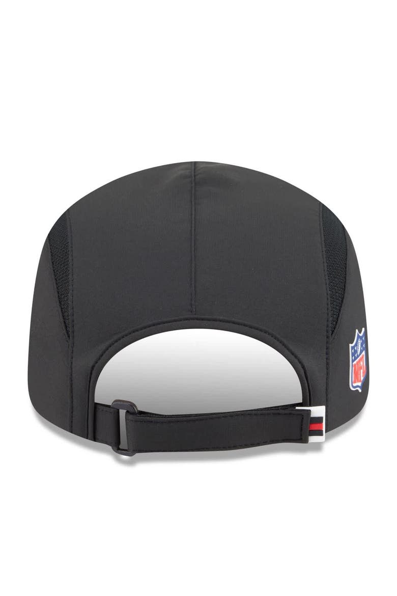 Men's New Era Black Atlanta Falcons 2025 Sideline  Runner Adjustable Hat, Alternate, color, Black