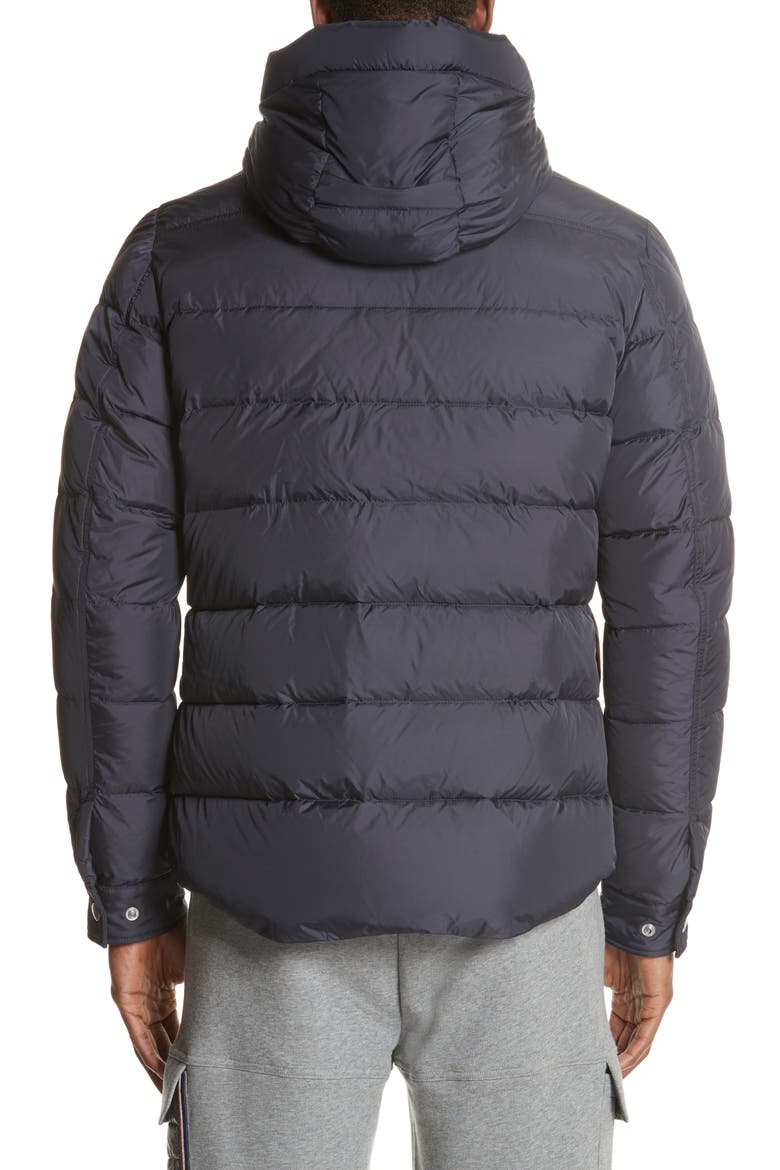 Prevot Giubbotto Front Pocket Down Jacket, Alternate, color, NAVY